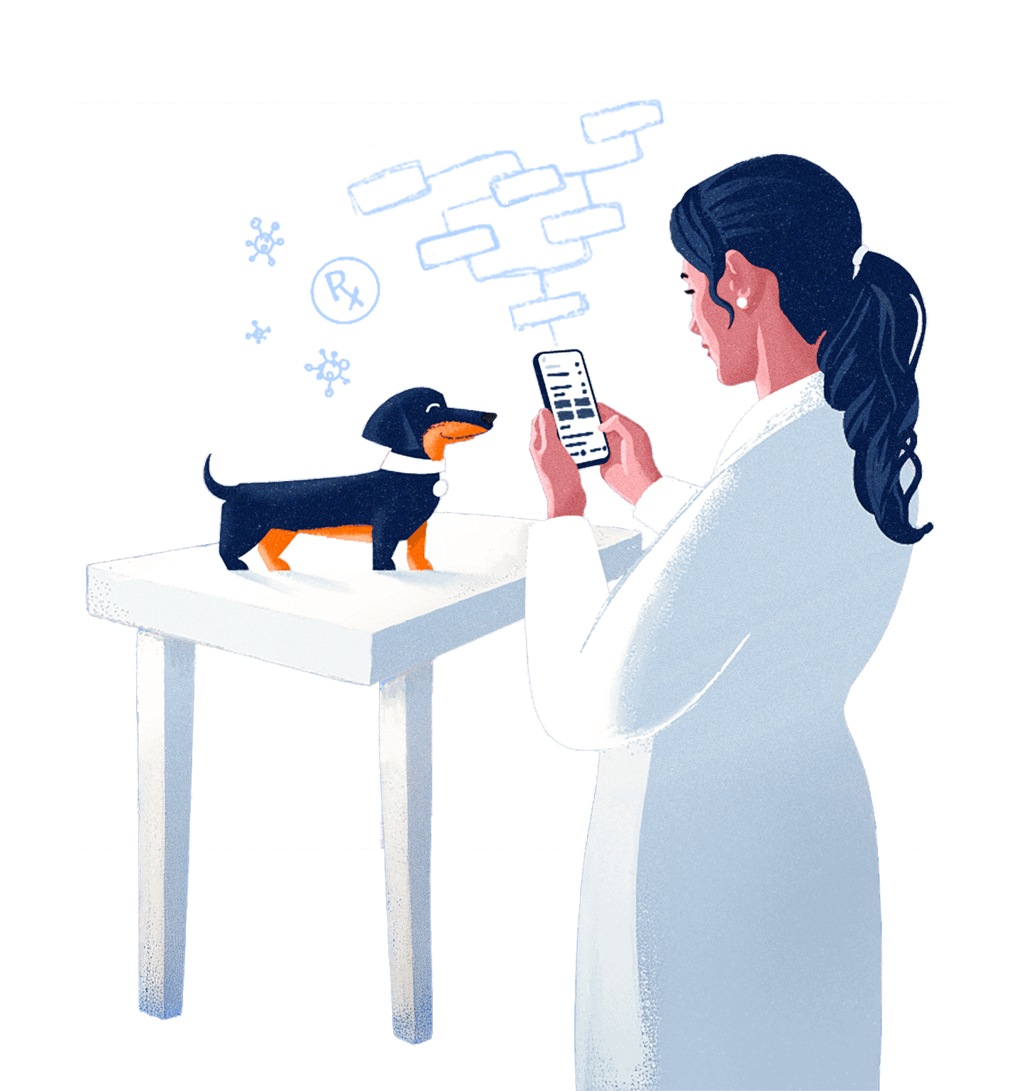 Doctor Using Standards on Phone