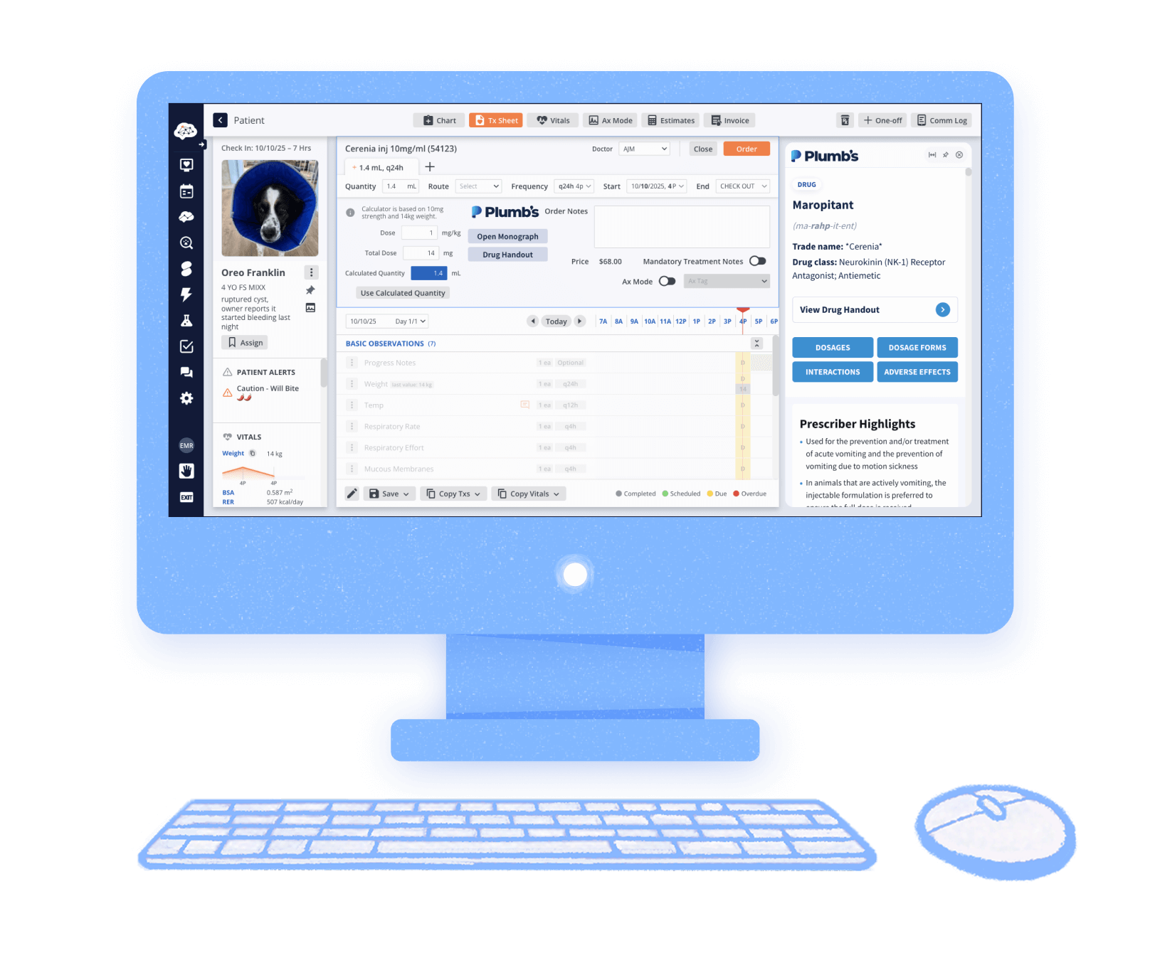 Desktop EMR for Primary Care: Evidence-Aligned Workflows